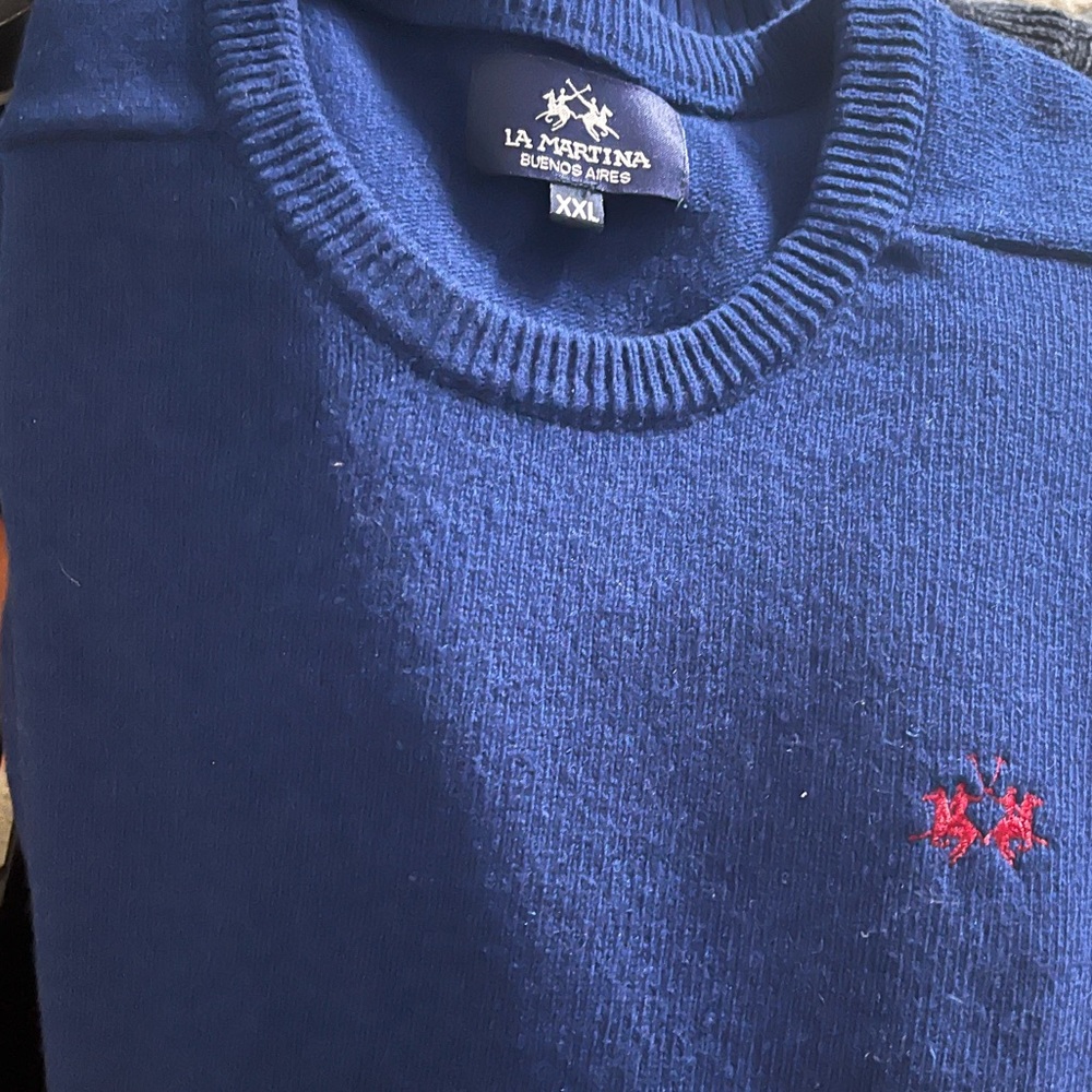 La Martina Mens Wool Sweater!!